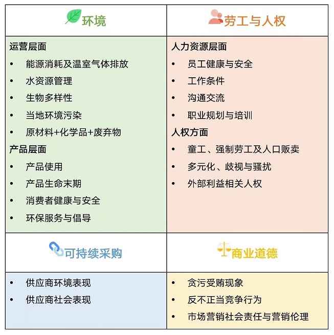【圖5】EcoVadis評(píng)估涵蓋的4大主題、21個(gè)問(wèn)題（標(biāo)準(zhǔn)）.jpg